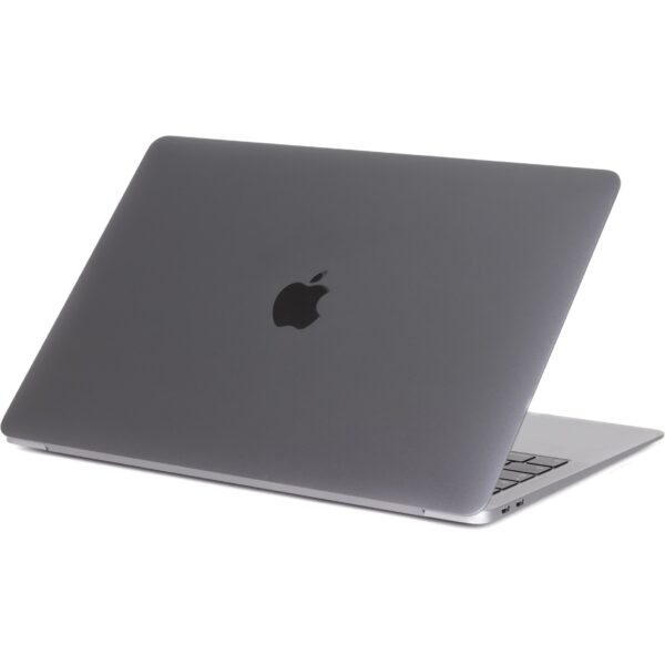 macbook air 2018 space grey side open