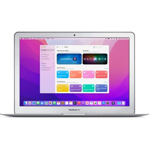 Apple Macbook Air (2017) 256 Go SSD 13,3″ Puissant Core i5 8 Go RAM OS Monterey – Clavier US